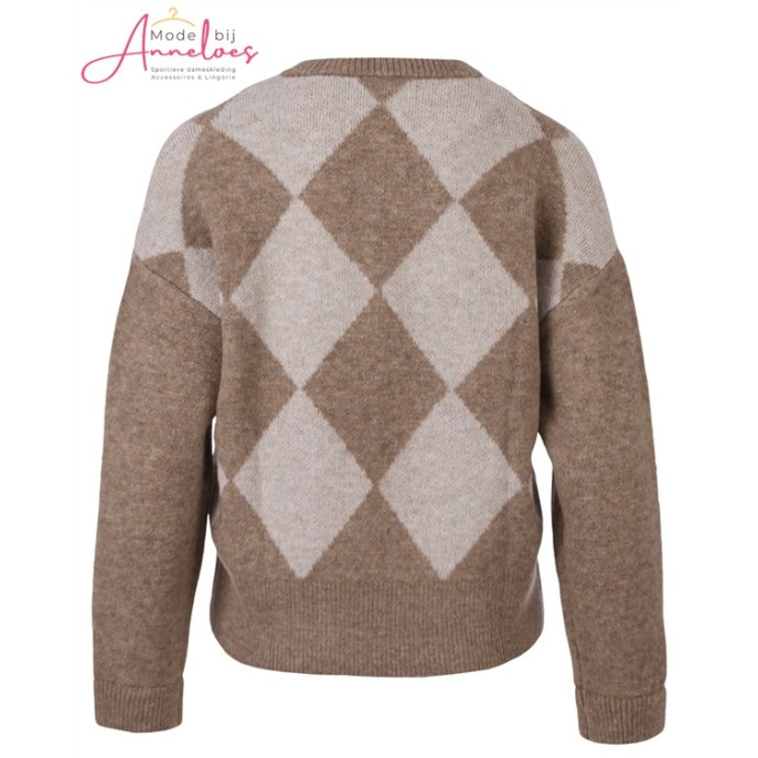 Enjoy Vest Ruit 890600.521 Zand